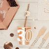 Neviti 778050 Paper Cups, Rose Gold view 3