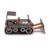 Bulldozer Collectible Handmade Metal Art Figurine, Desk Accessories, Trophy, Boss Gift, Home Office Dcor, Construction Worker Gift view 2