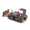 Bulldozer Collectible Handmade Metal Art Figurine, Desk Accessories, Trophy, Boss Gift, Home Office Dcor, Construction Worker Gift view 3