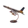 747 Jet Collectible Handmade Metal Art Figurine, Desk Accessories, Trophy, Boss Gift, Home Office Dcor, Aircraft view 2