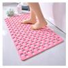 Bath Mat Or Rug Place in Front of Shower, Vanity, Bath Tub, Sink, and Toilet ALGFree (Color : Pink, Size : 40x88cm+60x90cm) view 1
