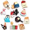 12pcs Food Fridge Magnets for Fridge Fun Cute Magnet Refrigerator Stickers for Kitchen Magnet Decorative Strong Resin Magnets Home Decor Office view 1