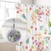 Beautiful Lilac, Shower Curtain Hooks Rings Set of 12 Decorative Stainless Steel Shower Curtain Hooks Shower Rings for Curtains Rods view 4