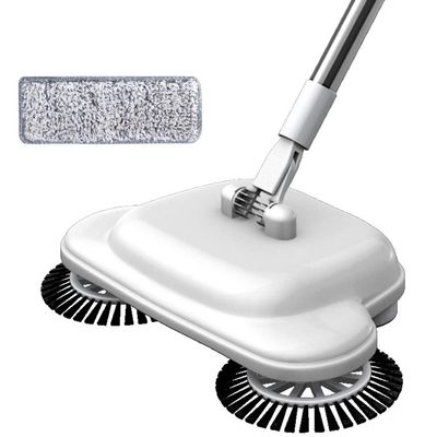 brooms NLIAN- Sweeper Manual Floor and Carpet Sweeper, 360 Rotating for Household Cleaning Automatic Hand Sweeper Hard Floor Cleaning No Need to Charge