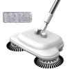 brooms NLIAN- Sweeper Manual Floor and Carpet Sweeper, 360 Rotating for Household Cleaning Automatic Hand Sweeper Hard Floor Cleaning No Need to Charge view 1