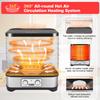 COOCHEER Food Dehydrator Machine, 8 Trays 400 Watts Adjustable Temperature Controls for Jerky, Meat, Beef, Fruit, Vegetable and Herbs | BPA Free view 2