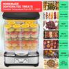 COOCHEER Food Dehydrator Machine, 8 Trays 400 Watts Adjustable Temperature Controls for Jerky, Meat, Beef, Fruit, Vegetable and Herbs | BPA Free view 4