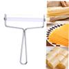 Cabilock 2pcs Stainless Steel Cheese Slicer and Efficient Cream Cutter Multi-purpose Kitchen Tools for Baking and Cooking Butter Scraper Comfortable Grip Handle view 4
