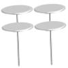 Cabilock 4 Pcs Cake Flower Decorating Nails Stainless Steel Baking Heating Core Rods Essential Tool for Professional Cake Decor view 1