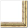 Gold Stripe Design Luncheon Napkins-16pc view 1