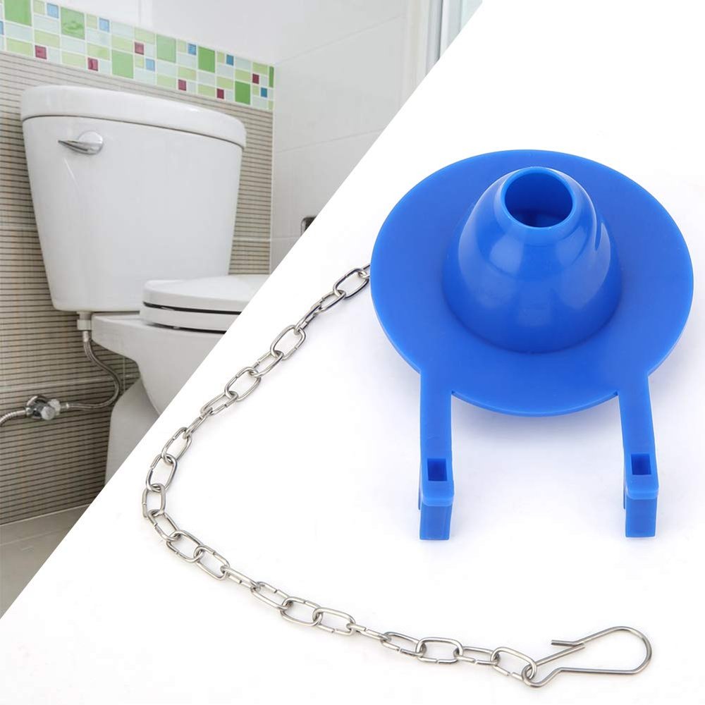 2Pcs 7.5 cm Flush valves, Toilet Seal Water shutoff Valve Cover, Easy to Install for Toilet Bathroom for Home Office