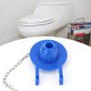 2Pcs 7.5 cm Flush valves, Toilet Seal Water shutoff Valve Cover, Easy to Install for Toilet Bathroom for Home Office view 4