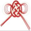 Tokyodo MH000035-003 Mizuhiki Flower Bowknot, Red and White, Approx. L 2.6 x W 3.3 inches (6.5 x 8.5 cm), Pack of 4 view 1