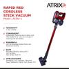 Atrix ACSV-1 Rapid Red Stick Vacuum view 3
