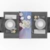 Modern Linen Table Runner Small Mountain Sunset Purple Sky Panda Moon Balloon Decortaive Table Runners for Wedding Kitchen Dressers Thanksgiving Christmas Halloween Parties Heat Resistant 16x72 Inch view 3