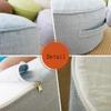 LONGSAND Floor Sitting Cushion Footstool 15.7" Round Seating Sofa Pouf Foot Leg Rest Step Stool Ottoman Pillow Chair with Removable Cover for Bedroom Living Room Office,I view 3