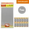 Silver Disposable Plastic Tablecloth for Rectangle Tables (12 Pack) Premium Decorative Table Cloths for Parties, Events & Weddings, Indoors & Outdoors, 54 x 108 inches, Plastic Table Cover view 3