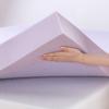 Mellow 4 Inch Ventilated Memory Foam Mattress Topper, Soothing Lavender Infusion, CertiPUR-US Certified, Full view 4