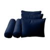 Prolinemax |SLIPCOVER ONLY|S3 Outdoor Daybed Mattress Bolster Backrest Cushion Covers Piped Trim Full AD101 view 3