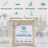 Duboch Bamboo Charcoal Bags for , 8 Pack, Natural Air Purifying Bundle with S Hooks, Moisture Absorbent Odor Eliminator for Gym Bags, Car, Shoes, Bathroom, or Pet Areas view 3