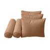Prolinemax |SLIPCOVER ONLY|S3 Outdoor Daybed Mattress Bolster Backrest Cushion Covers Piped Trim Queen AD104 view 3