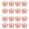 Cabilock 100pcs Disposable Box for Fries Portable Snack Holder Fresh Chips Pattern for Parties Picnics and Home Use view 1