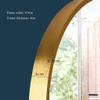 23.6 X 31.5 Large Gold Framed Modern Wall Mirror Rectangle Decorative Hanging Mirror with Complete Kit for Bathroom/Bedroom/Wardrobe view 4
