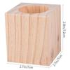 Garneck Adjustable Furniture Levelers Solid Pine Wood Table Riser 4 Level Heights view 2