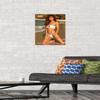 Trends International Sports Illustrated: Swimsuit Edition - Robin Holzken 20 Wall Poster, 22.4L x 14.7W, Premium Poster & Mount Bundle view 2