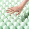 Best Price Mattress 4 Inch Egg Crate Memory Foam Mattress Topper with Calming Green Tea Infusion, CertiPUR-US Certified, Twin XL view 4