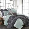 Levtex Home - 100% French Flax Linen Front/100% Cotton Back - King Quilt - French Flax Washed Linen - Spa - Quilt Size (106 x 92in.) view 4