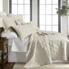 Levtex Home - 100% French Flax Linen Front/100% Cotton Back - King Quilt - French Flax Washed Linen - Natural - Quilt Size (106 x 92in.) view 3