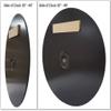 Cafe Wall Clock | Ultra Quiet Quartz Mechanism | Hand Made in USA Beautiful Crisp Lasting Color | Comes in 8 Sizes | 24 Inch view 3