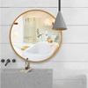 15.7-31.5 Circle Bathroom Wall Mirror Modern Metal Framed Makeup Mirror 2.8CM Thick for Vanity Bedroom Dressing Room,3 Colors view 2