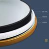 15.7-31.5 Circle Bathroom Wall Mirror Modern Metal Framed Makeup Mirror 2.8CM Thick for Vanity Bedroom Dressing Room,3 Colors view 4