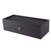Wooden Black Wine Box - Luxury Carrying or Gift Case - Stylish Gift Box view 2