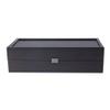 Wooden Black Wine Box - Luxury Carrying or Gift Case - Stylish Gift Box view 4