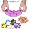 2 Pack Silicone Puppy Paw Print & Dog Bone Shaped Chocolate Molds,with 2 Pieces Graduated Clear Liquid Droppers,8-Cavity, Reusable Ice Trays Baking Cookies Candy Moulds view 3