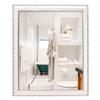 50x70CM Rectangle Retro Dressing Mirror Rustic Accent Mirror Bathroom Makeup Mirror Hanging in Vertical or Horizontal view 1