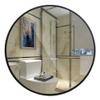 15.7-31.5 Circle Bathroom Wall Mirror Modern Metal Framed Makeup Mirror 2.8CM Thick for Vanity Bedroom Dressing Room,3 Colors view 1