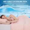 Elegear Revolutionary Cooling Blanket Throw Absorbs Heat to Keep Body Cool for Night Sweats, Arc-Chill 3.0 Cool Fiber Q-Max>0.5 for Hot Sleepers, Lightweight Summer Cold Blankets for Sleeping, Pink view 2