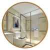 15.7-31.5 Circle Bathroom Wall Mirror Modern Metal Framed Makeup Mirror 2.8CM Thick for Vanity Bedroom Dressing Room,3 Colors view 1