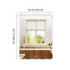 23.6 x31.5 Large Frameless Wall Mirror Horizontal/Vertical Easy-to-Hang Rectangle HD Glass Makeup Mirror for Bathroom Vanity Bedroom view 2