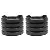 Greensen 0.59 Inch Furniture Riser, 8 pcs Plastic Non-Slip Bed Riser Heavy Duty Furniture Riser for Sofa Table Chair Bed Furniture Frame Risers Create Under Bed, Black view 1