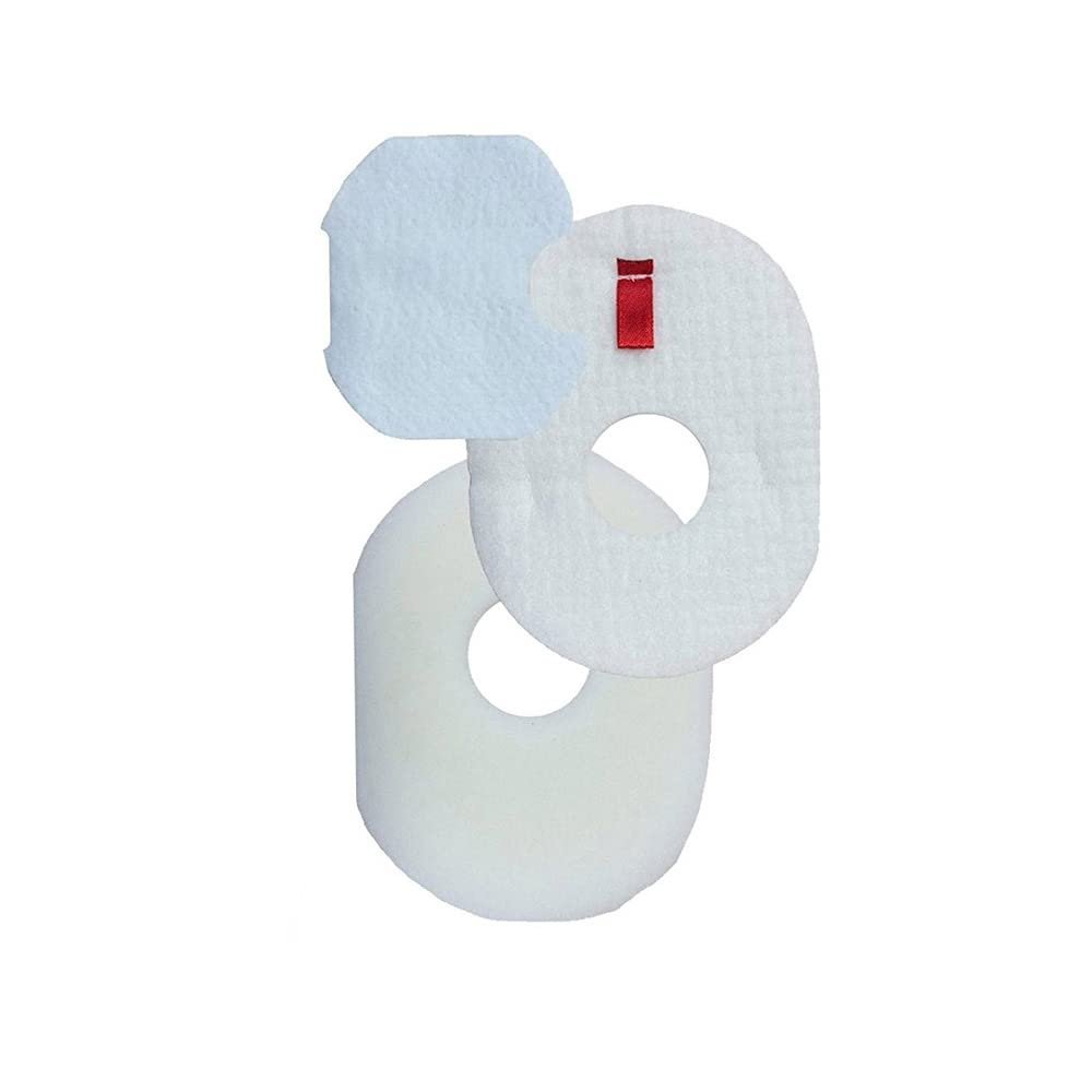 3 Vacuum Foam Filter Set Replacement Part For Shark Fits HV300, HV301, HV302 HV305, HV310 Models # compare to part 52-2365-02