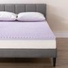 Best Price Mattress 2 Inch Egg Crate Memory Foam Mattress Topper with Soothing Lavender Infusion, CertiPUR-US Certified, Dorm Essentials, Twin view 3