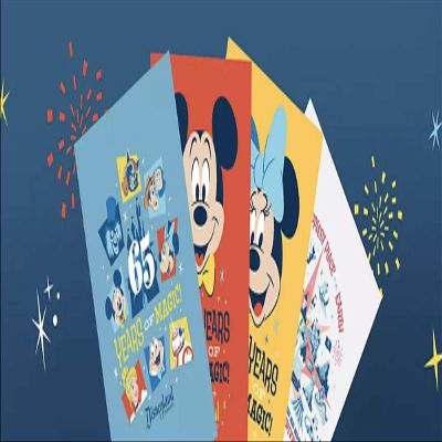 Lithograph Disneyland 65th Anniversary Set