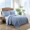 Tommy Bahama - Twin Quilt Set, Soft Cotton Bedding with Matching Sham, Oeko-Tex Certified, Dorm Essentials (Coasta Sera Blue) view 4