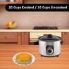 Brentwood TS-1020S 10-Cup Uncooked/20-Cup Cooked Crunchy Persian Rice Cooker, Stainless Steel [TS-1020S] view 2