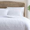 Tommy Bahama - Twin Quilt Set, Soft Cotton Bedding with Matching Sham, Oeko-Tex Certified, Dorm Essentials (Coasta Sera White) view 2